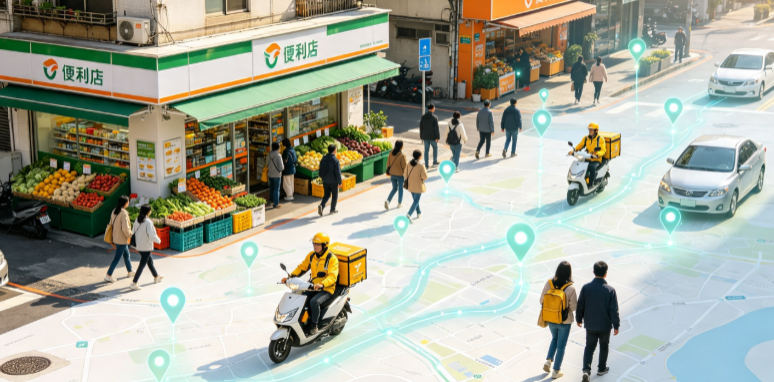 昆山市渗透衣食住行，GEO 地理空间技术重塑大众日常消费服务场景